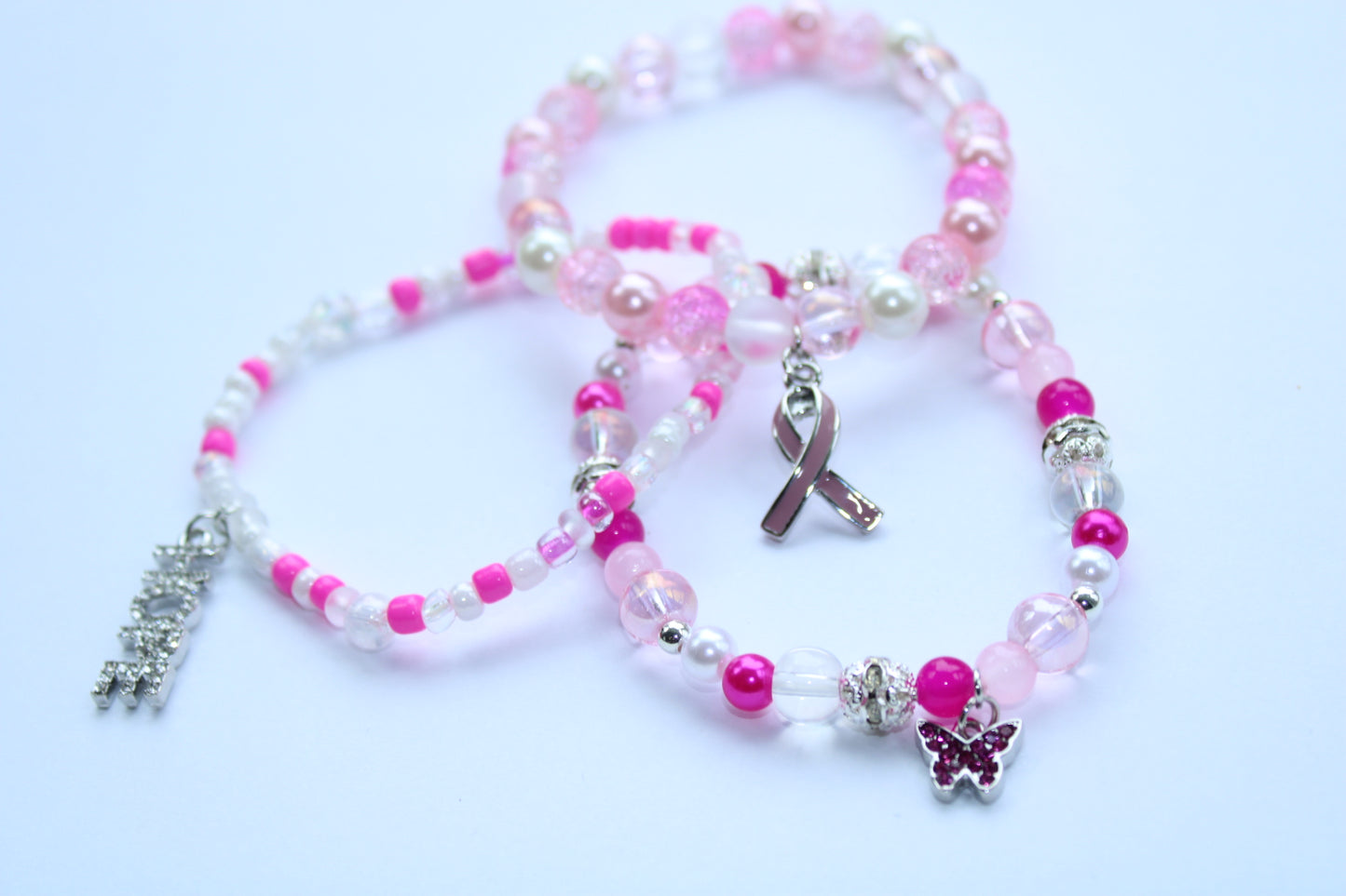 Hope Breast Cancer Bracelet Set