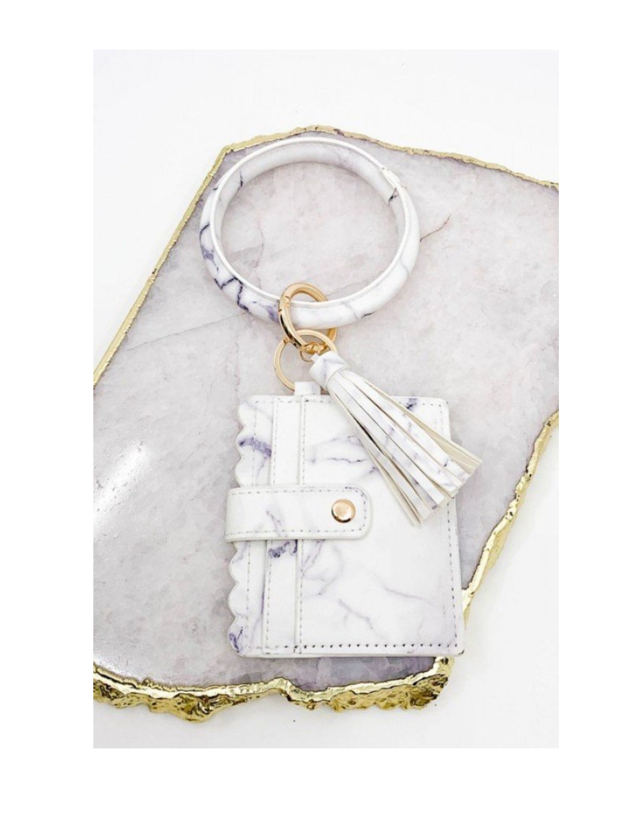 Marble Wristlet