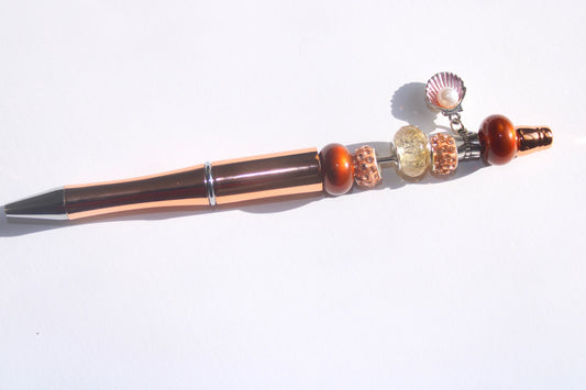 Pearly Shell Beaded Pen