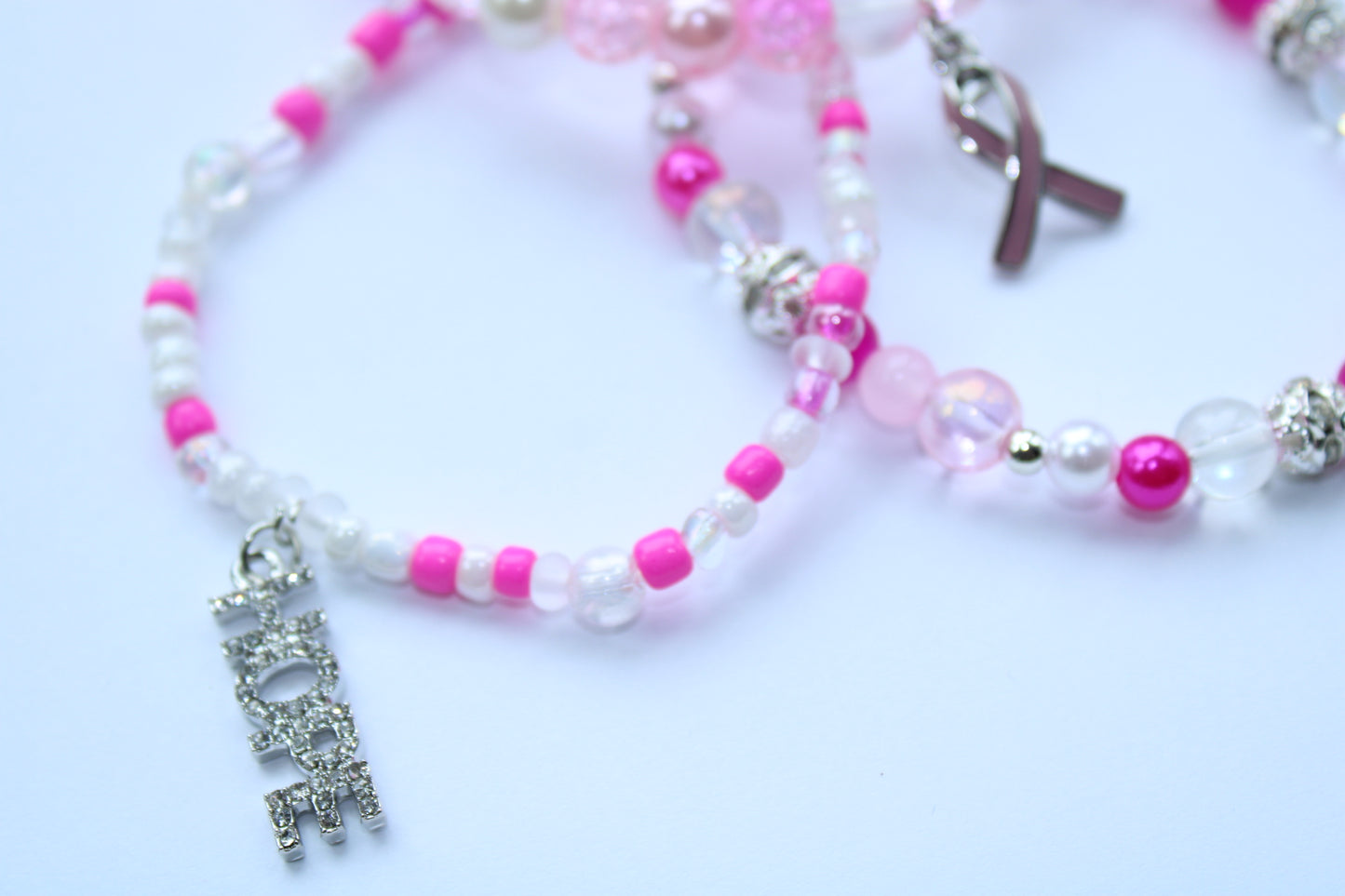 Hope Breast Cancer Bracelet Set