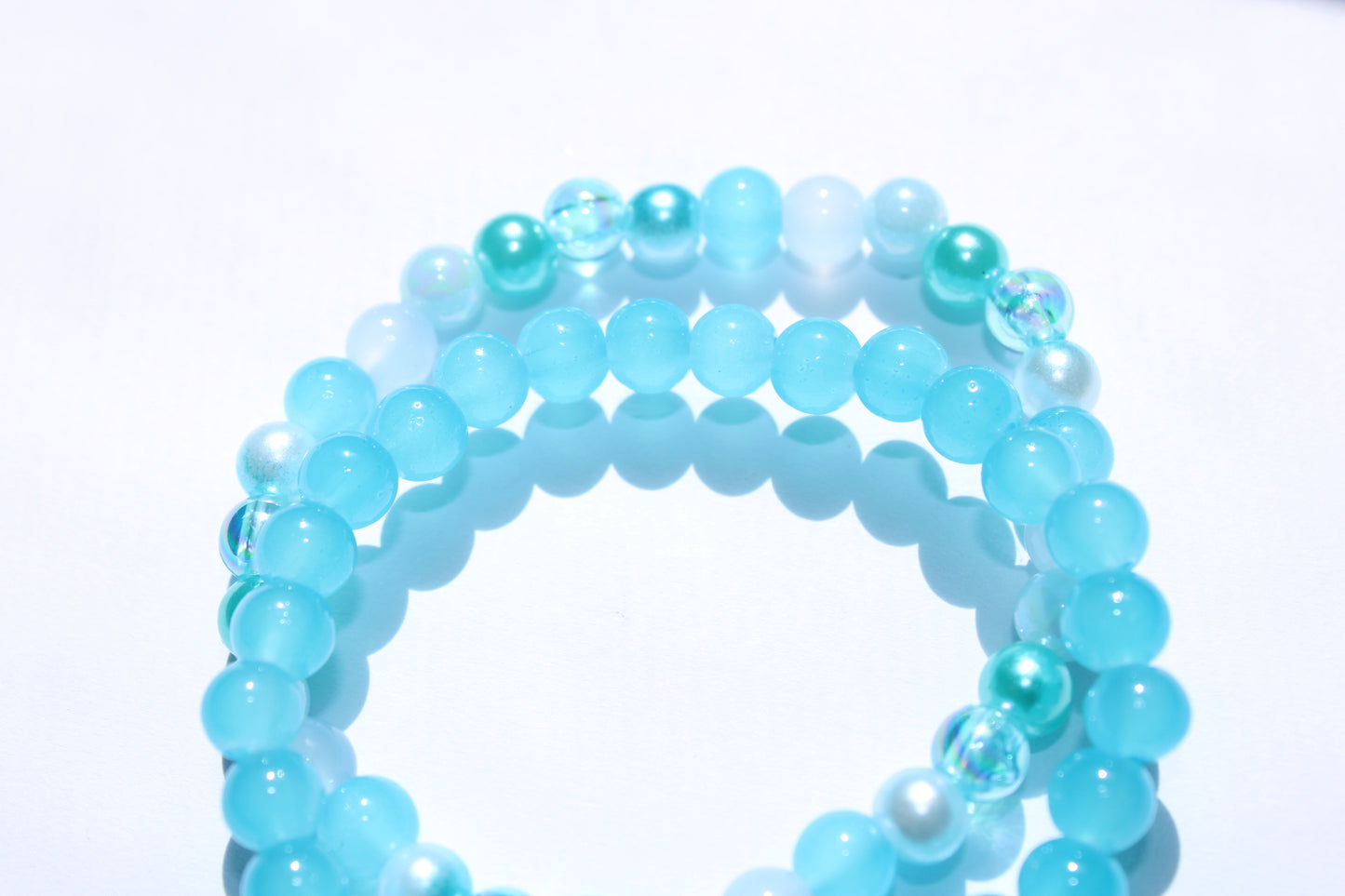 Bright Blues Little Kid Bracelet Set